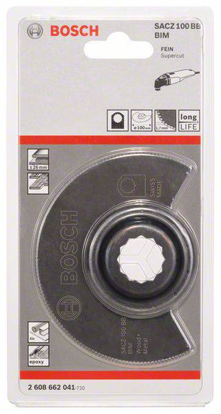 Bosch Accessories 2608662041   Segmentsägeblatt    1 St.