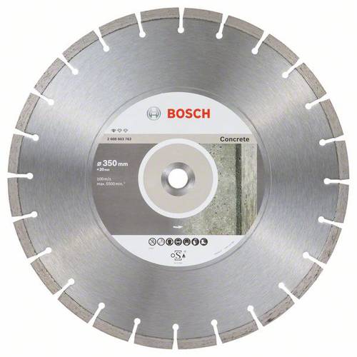 Bosch Accessories 2608603763 Standard for Concrete Diamanttrennscheibe Durchmesser 350mm 1St.