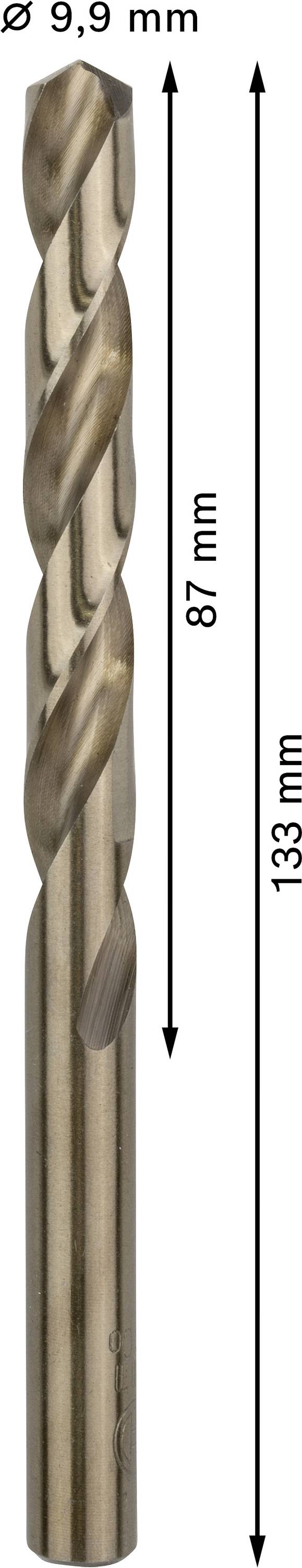 Bosch Accessories 2608588103 Metall-Spiralbohrer 9.9mm 5St.