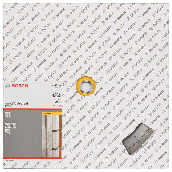 Bosch Accessories 2608603816 Expert for Universal Diamanttrennscheibe Durchmesser 400mm Bohrungs-Ø 25.40mm 1St.