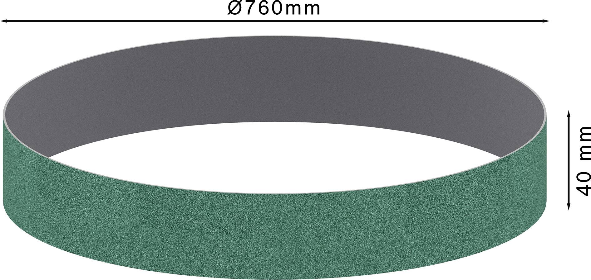 Bosch Accessories Best for Inox 2608608Z44 Schleifband Körnung (num) 120 (L x B) 760mm x 40mm 10St.