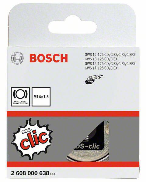 Bosch Accessories Schnellspannmutter SDS clic, M 14 x 1,5mm 2608000638