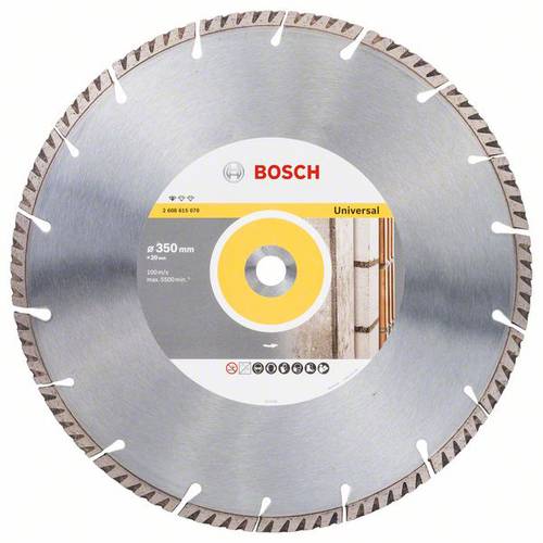 Bosch Accessories 2608615070 Standard for Universal Diamanttrennscheibe Durchmesser 350mm 1St.