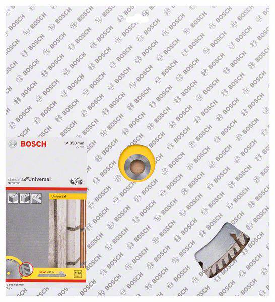 Bosch Accessories 2608615070 Standard for Universal Diamanttrennscheibe Durchmesser 350 mm Bohrungs-Ø 20 mm 1 St.