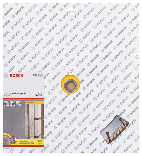 Bosch Accessories 2608615071 Standard for Universal Speed Diamanttrennscheibe Durchmesser 350 mm Bohrungs-Ø 25.40 mm 1 St.