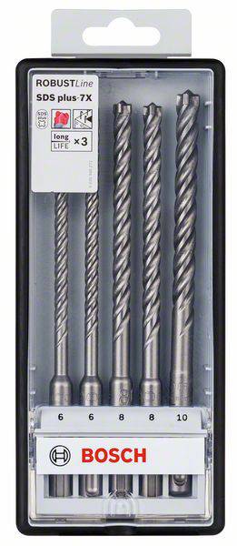 Bosch Accessories SDS-plus-7X 2608576200 Hammerbohrer-Set 5teilig 1 Set