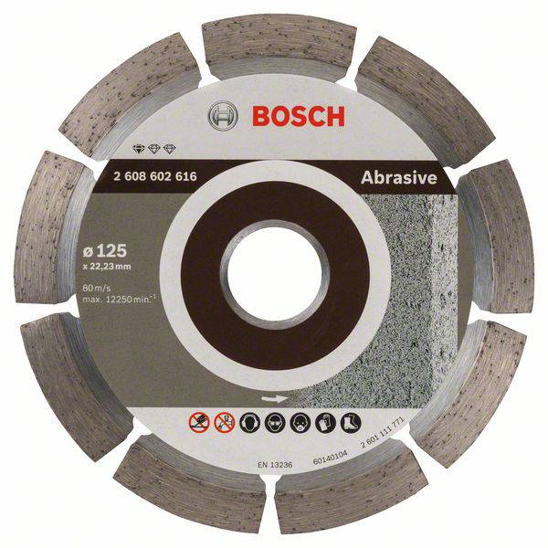 Bosch Accessories 2608602616 Standard for Abrasive Diamanttrennscheibe 1 St.