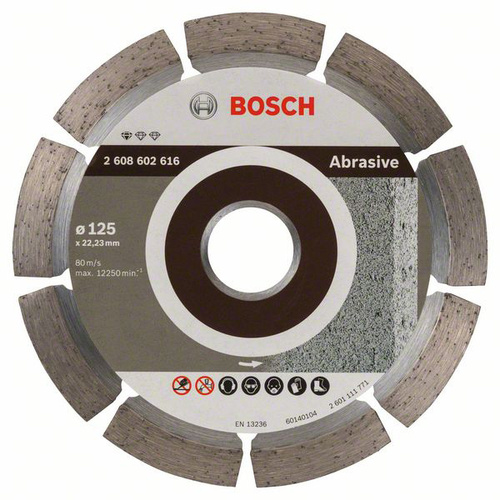 Bosch Accessories 2608602616 Standard for Abrasive Diamanttrennscheibe 1St.