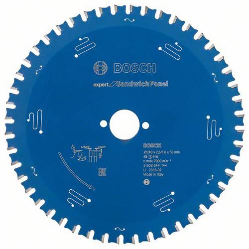 Bosch Accessories Expert for Sandwich Panel 2608644144 Kreissägeblatt 240 x 30 x 1.6 mm Zähneanzahl