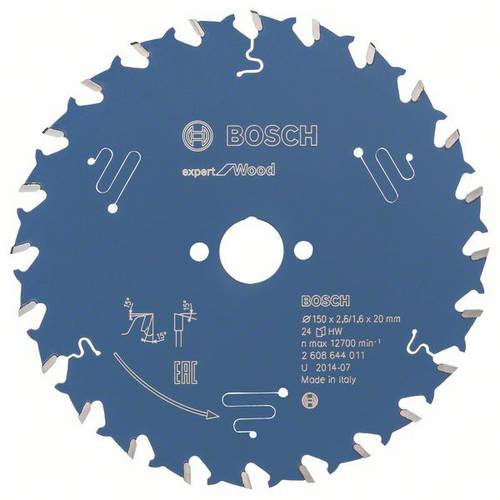 Bosch Accessories Expert for Wood 2608644011 Kreissägeblatt 150 x 20 x 1.6 mm Zähneanzahl: 24 1 St.