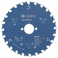 Bosch Accessories Expert for Wood 2608644025 Kreissägeblatt 165 x 30 x 1.6mm Zähneanzahl: 24 1St. Bosch Accessories Expert for Wood 2608644025 Kreissägeblatt 165 x 30 x 1.6mm Zähneanzahl: 24 1St.