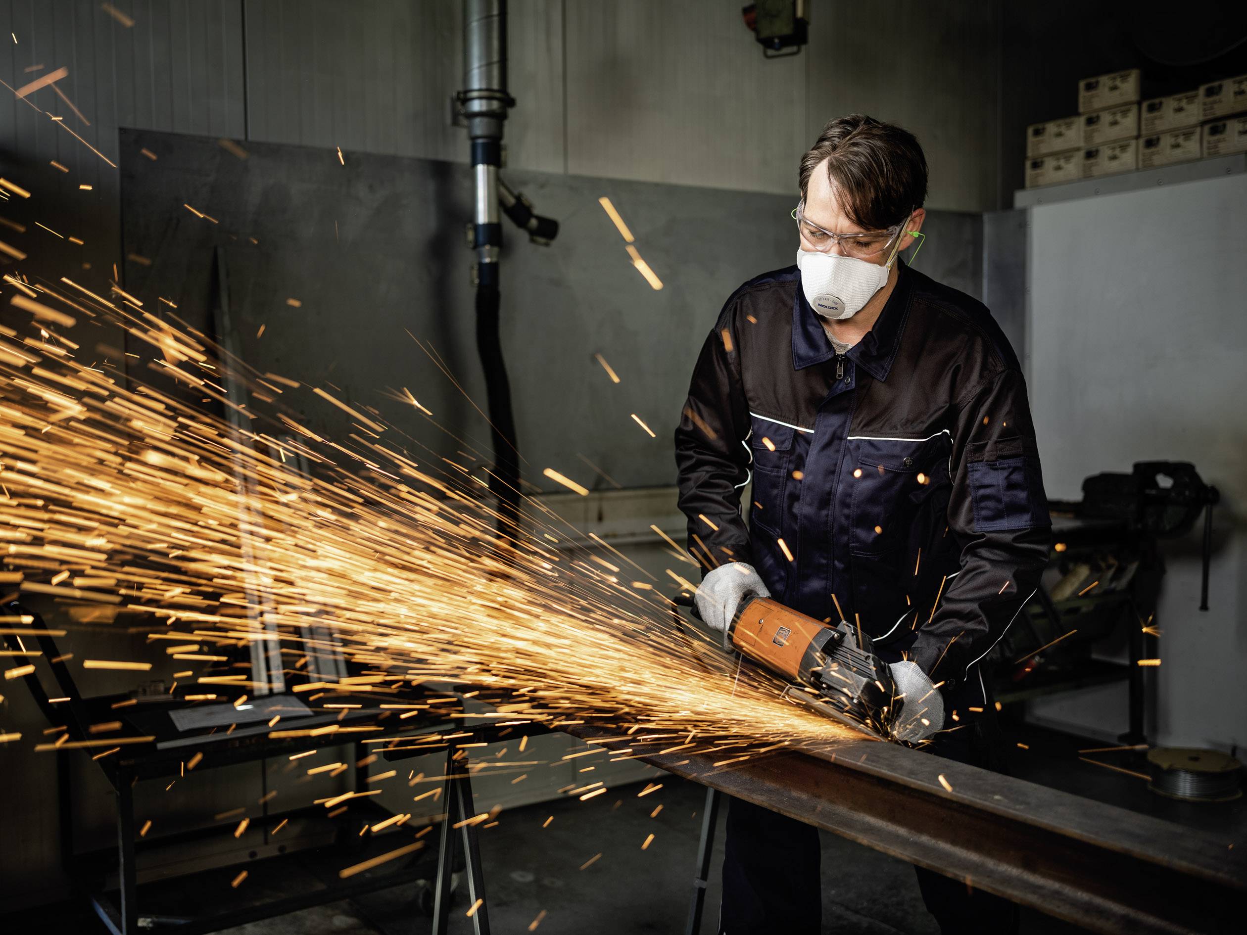 Moldex 3408 340801 Feinstaubmaske mit Ventil FFP3 D 1 St. EN 149:2001 DIN 149:2001