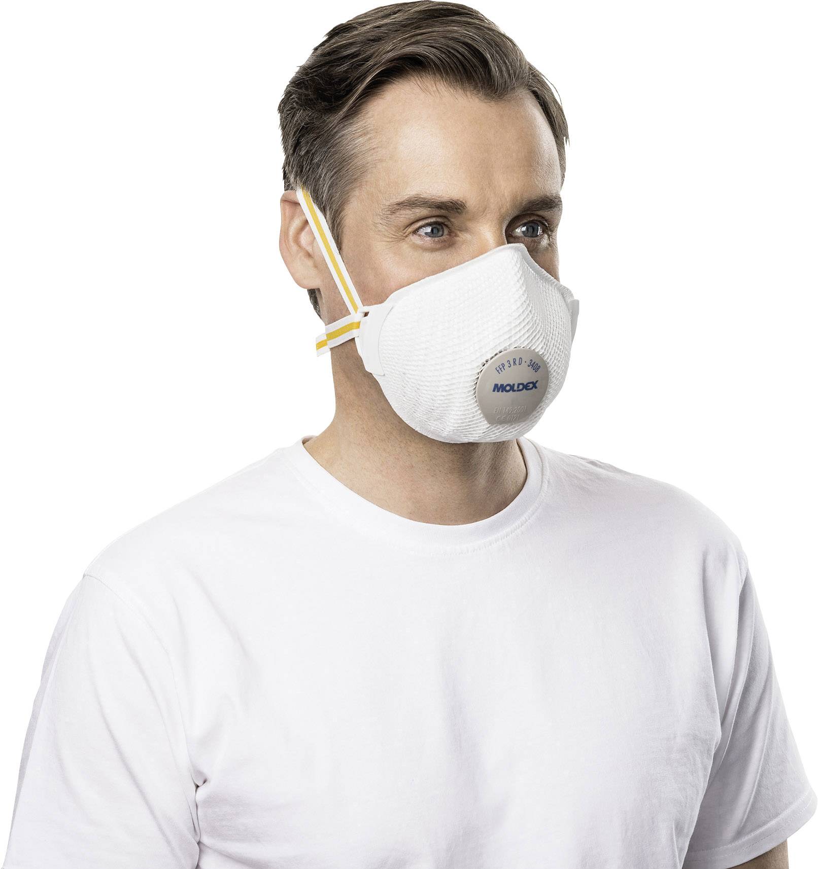 Moldex 3408 340801 Feinstaubmaske mit Ventil FFP3 D 1 St. EN 149:2001 DIN 149:2001