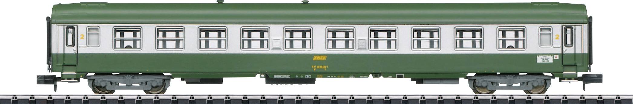 MiniTrix T15502 N 3er-Set Schnellzugwagen der SNCF