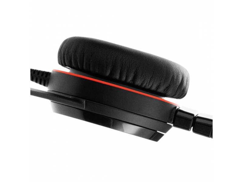 Jabra Evolve 30 II Computer On Ear Headset kabelgebunden Mono Schwarz Mikrofon-Rauschunterdrückung Headset, Mikrofon-Stummschaltung, Lautstärkerege