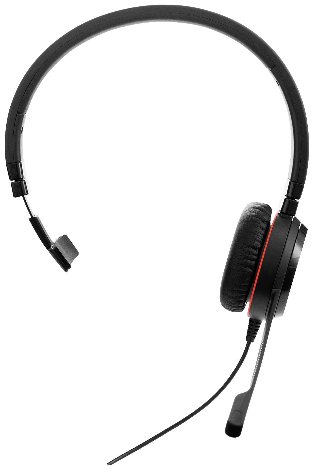 Jabra Evolve 30 II Computer On Ear Headset kabelgebunden Mono Schwarz Mikrofon-Rauschunterdrückung Headset, Mikrofon-Stummschaltung, Lautstärkerege