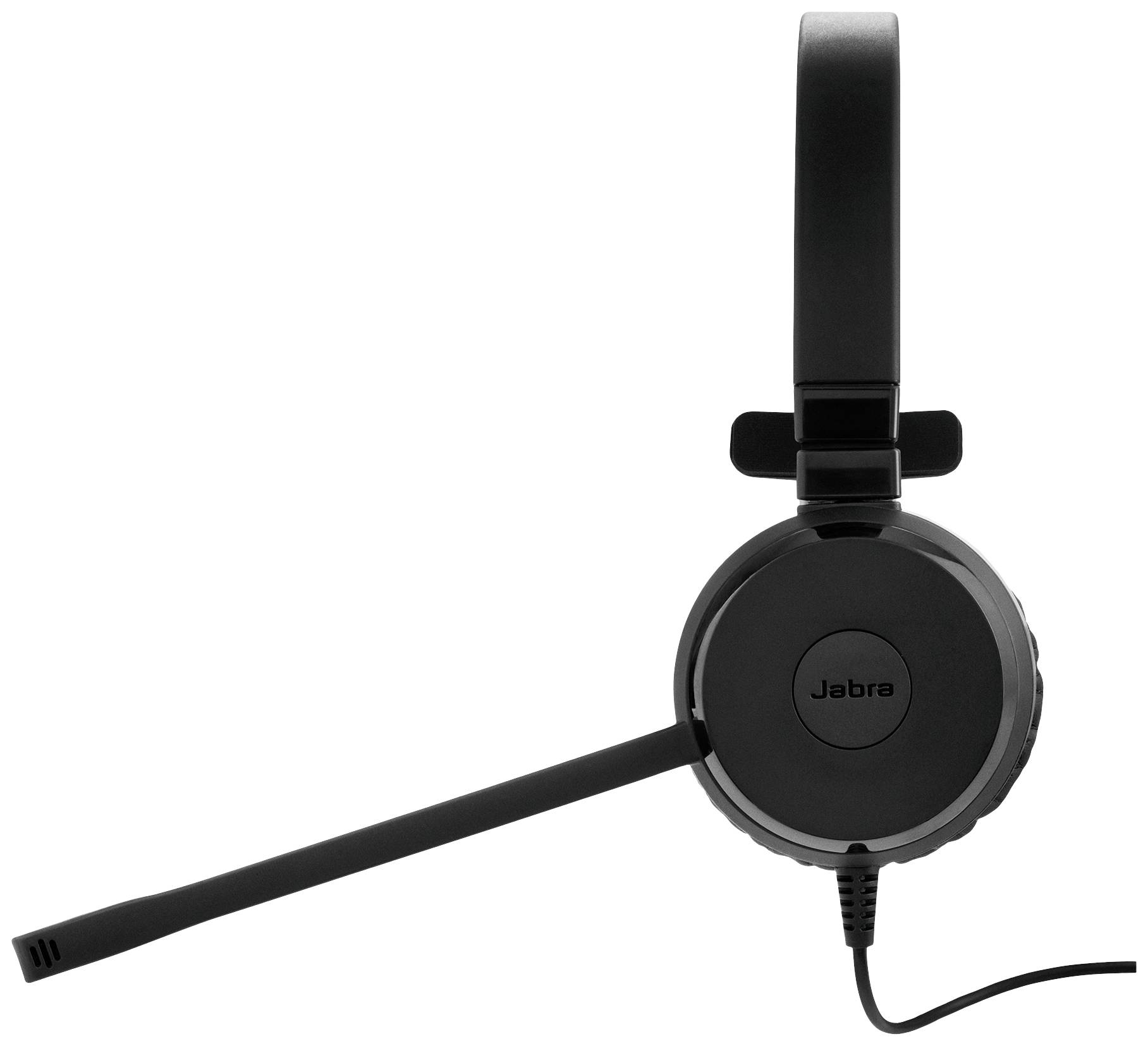 Jabra Evolve 30 II Computer On Ear Headset kabelgebunden Mono Schwarz Mikrofon-Rauschunterdrückung Headset, Mikrofon-Stummschaltung, Lautstärkerege