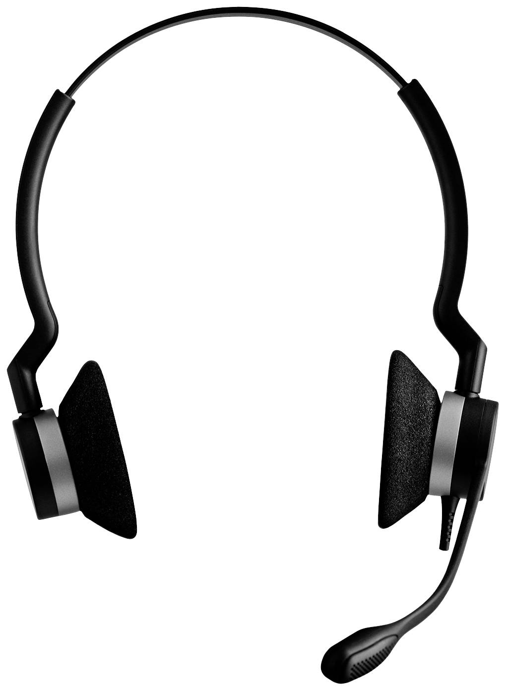 Jabra BIZ 2300 On Ear Headset kabelgebunden Stereo Schwarz Noise Cancelling Mikrofon-Stummschaltung Computer