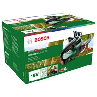 Bosch Home and Garden UniversalChain 18 Akku Kettensäge inkl. Akku, mit Schutzbügel Schwertlänge 200 mm Bosch Home and Garden UniversalChain 18 Akku Kettensäge inkl. Akku, mit Schutzbügel Schwertlänge 200 mm