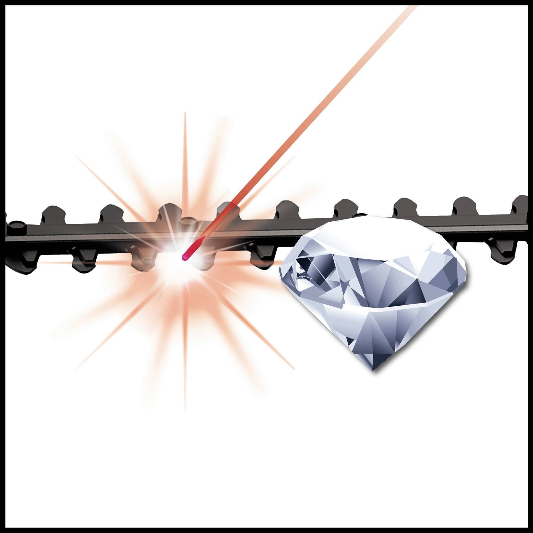 Einhell Power X-Change GE-HH 18/45 Li T - Solo Akku Teleskop-Heckenschere Höhenverstellbarer Griff, ohne Akku, Tragegurt 18V