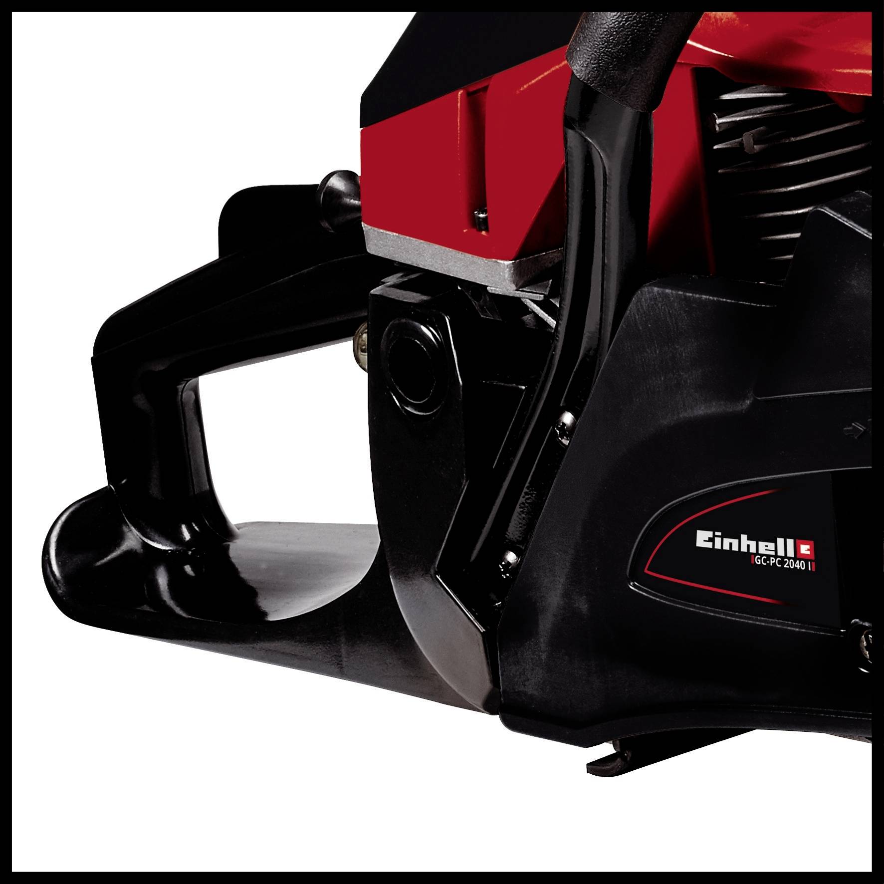 Einhell GC-PC 2040 I Benzin Kettensäge mit Schutzbügel 2000W Schwertlänge 400mm