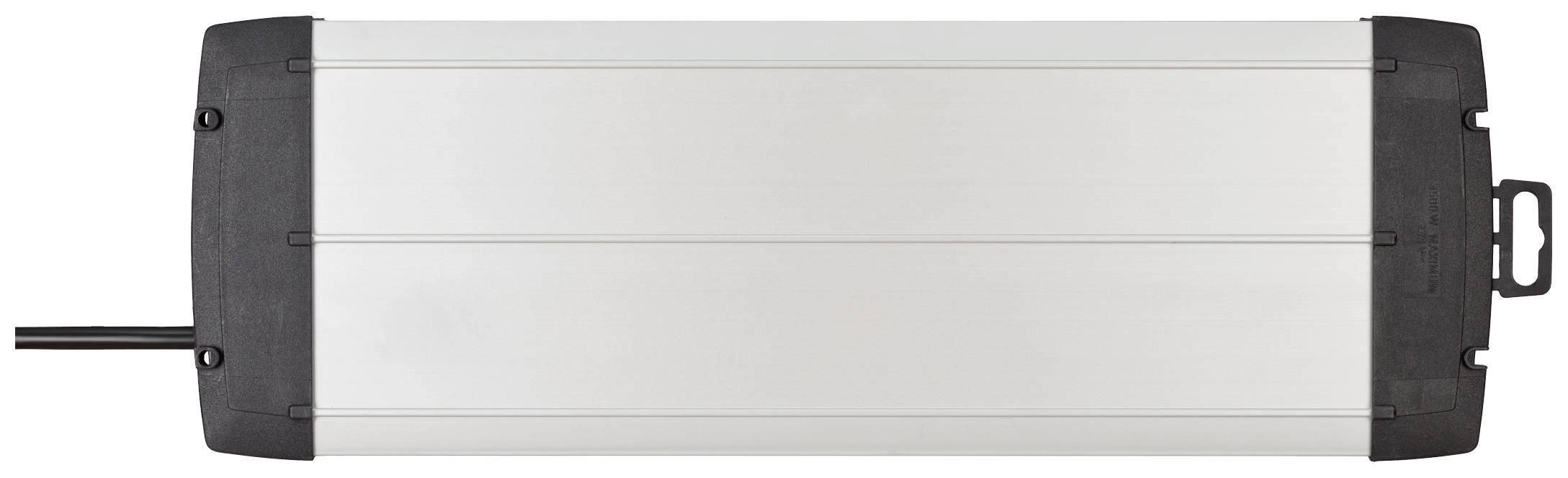 Brennenstuhl 1391000912 Steckdosenleiste mit Schalter 12fach Schwarz, Silber Schutzkontakt 1St.