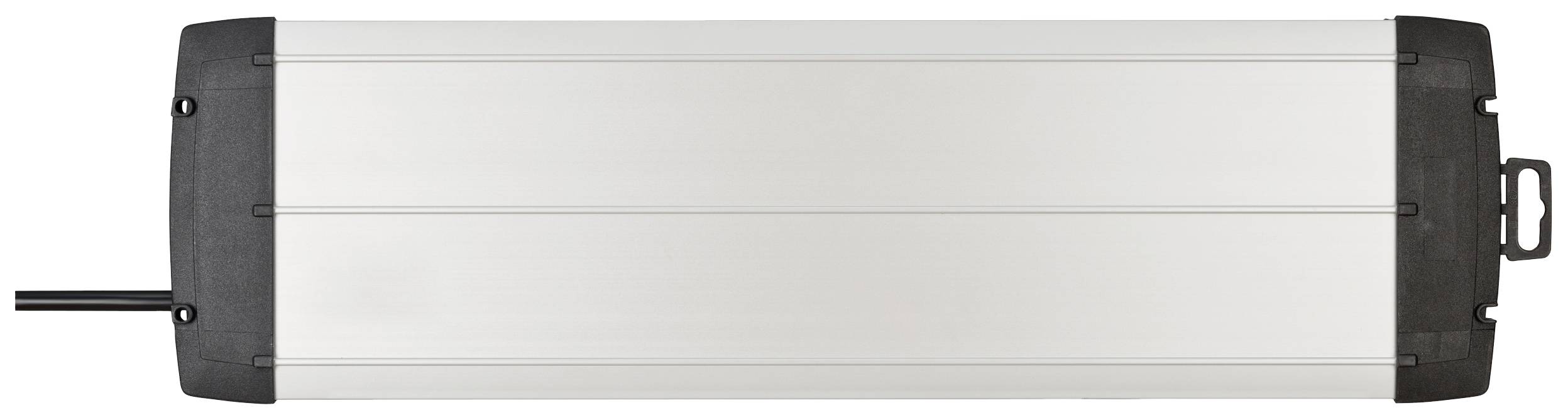 Brennenstuhl 1391000916 Steckdosenleiste mit Schalter Schwarz, Silber Schutzkontakt 1 St.