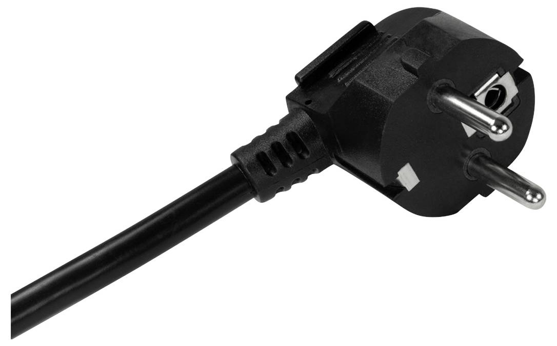 LogiLink PDU3B01 10 Zoll Netzwerkschrank-Steckdosenleiste Aluminium Profil Silber, Schwarz