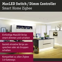 Paulmann 50045 MaxLED Schalt-Controller 24V Kunststoff (L x B x H) 95 x 38 x 28mm 1St. Paulmann 50045 MaxLED Schalt-Controller 24V Kunststoff (L x B x H) 95 x 38 x 28mm 1St.