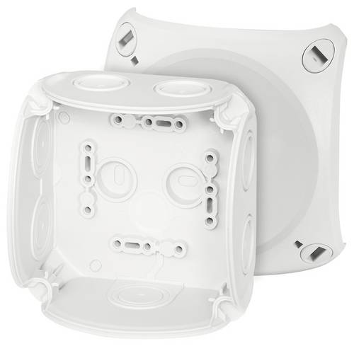 Hensel 62000002 Abzweigkasten (B x H) 104 mm x 104 mm Lichtgrau (RAL 7035) IP66 1 St.