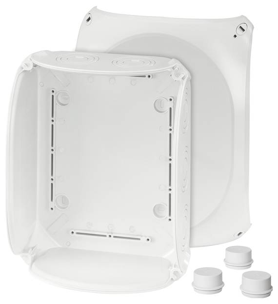 Hensel 62000015 Abzweigkasten (B x H) 255mm x 205mm Lichtgrau (RAL 7035) IP66 1St.