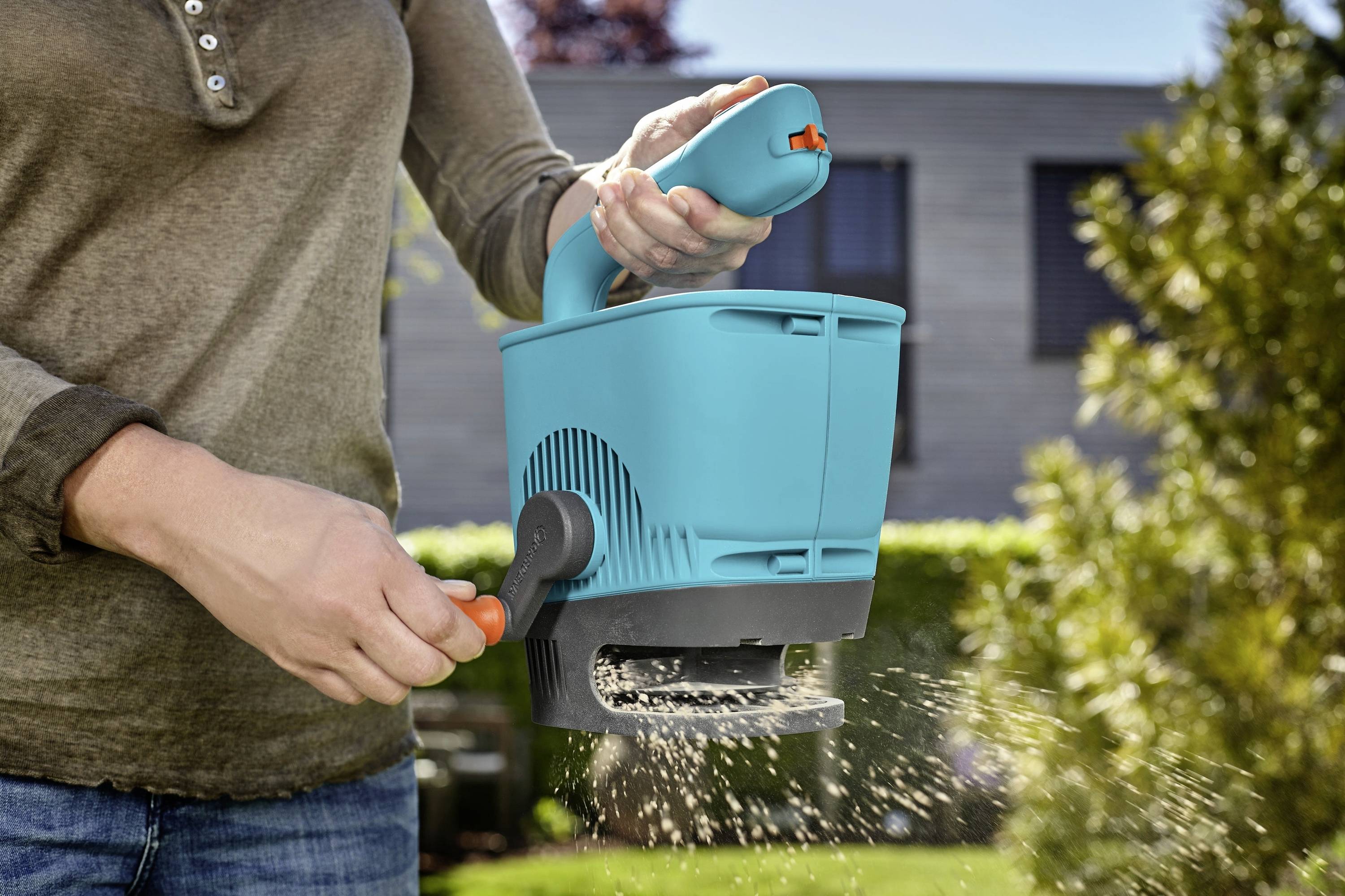 GARDENA 00431-30 Hand-Streuer Streubreite (Bereich) 100 bis 400cm 1.80l