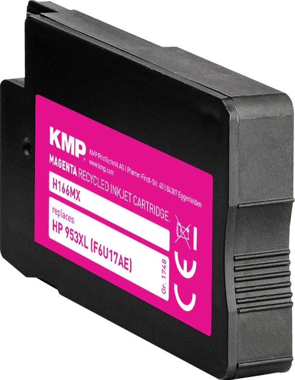 KMP Druckerpatrone ersetzt HP 953XL Kompatibel Magenta H166MX 1748,4006