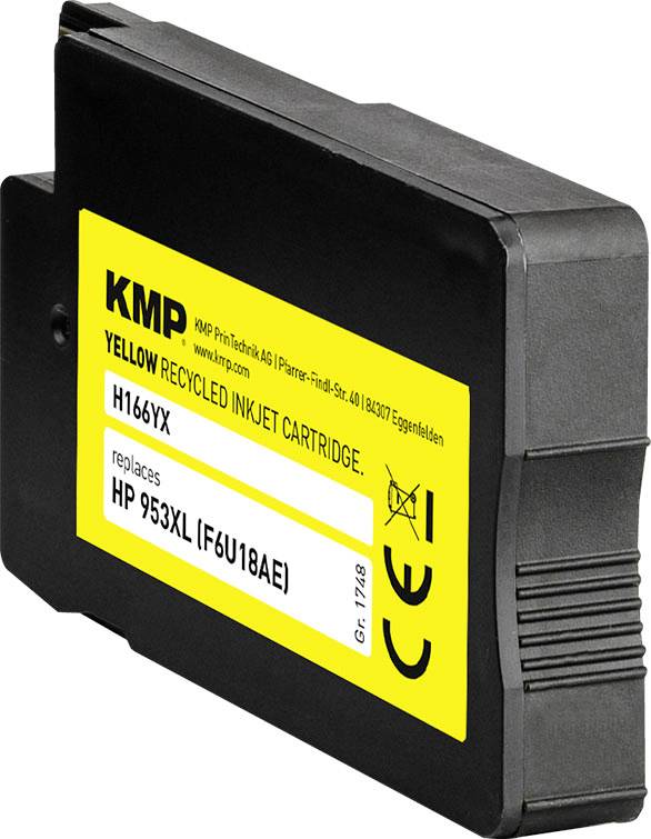 KMP Druckerpatrone ersetzt HP 953XL Kompatibel Gelb H166YX 1748,4009