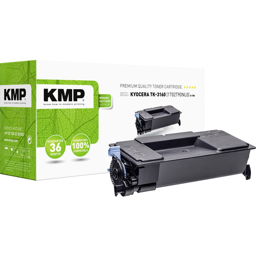 KMP Toner ersetzt Kyocera TK-3160 Kompatibel Schwarz 14000 Seiten K-T80