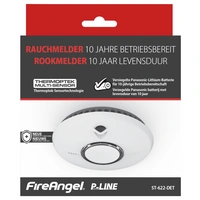 FireAngel Rauchwarnmelder inkl. 10 Jahres-Batterie batteriebetrieben (Ø x H) 130mm x 34mm FireAngel Rauchwarnmelder inkl. 10 Jahres-Batterie batteriebetrieben (Ø x H) 130mm x 34mm
