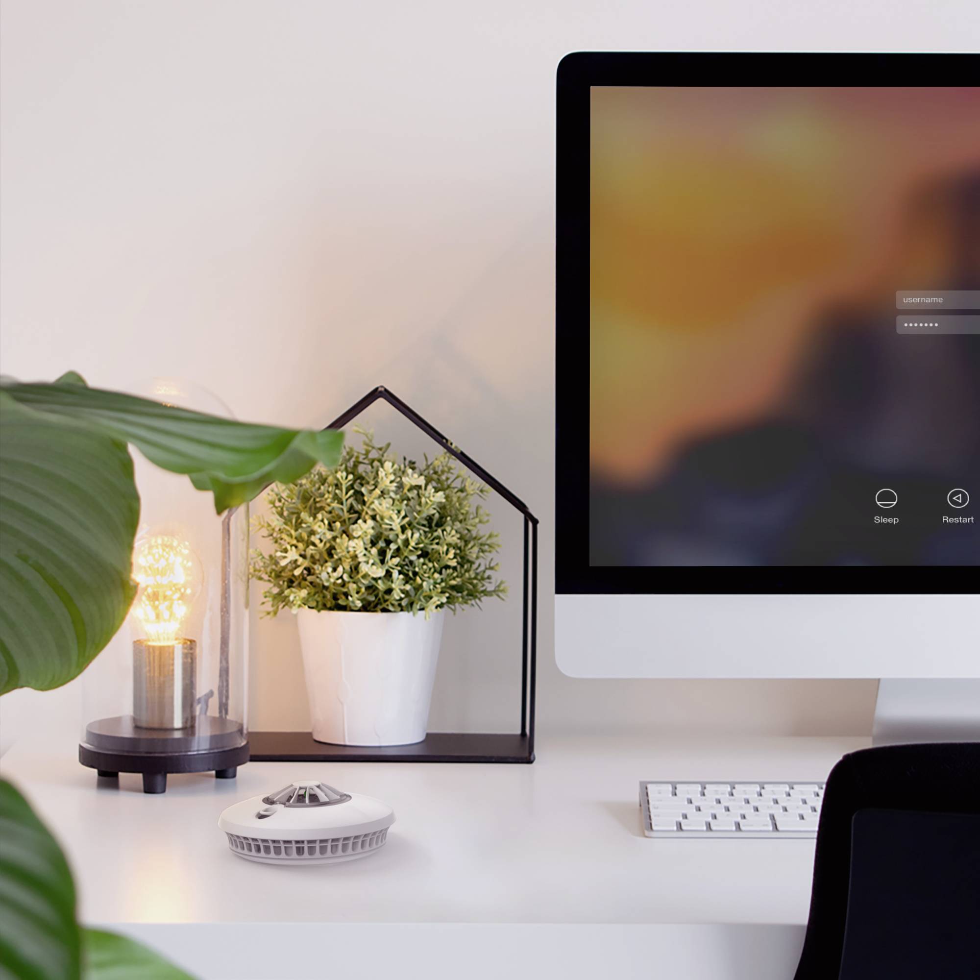 FireAngel HT-630-EUT Hitzemelder auf Funk umrüstbar, inkl. 10 Jahres-Batterie batteriebetrieben (Ø x H) 135mm x 60mm