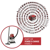 Einhell Power X-Change TC-VC 18/20 Li S-Solo 2347130 Nass-/Trockensauger 20l ohne Akku, ohne Ladegerät Einhell Power X-Change TC-VC 18/20 Li S-Solo 2347130 Nass-/Trockensauger 20l ohne Akku, ohne Ladegerät