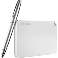 Toshiba Canvio Premium 1TB Externe Festplatte 6.35cm (2.5 Zoll) USB 3.2 Gen 1 (USB 3.0) Silber (metallic) HDTW210ES3AA Toshiba Canvio Premium 1TB Externe Festplatte 6.35cm (2.5 Zoll) USB 3.2 Gen 1 (USB 3.0) Silber (metallic) HDTW210ES3AA
