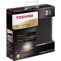 Toshiba HDTW220EB3AA Canvio Premium Externe Festplatte 6.35cm (2.5 Zoll) 2TB Dunkelgrau USB 3.0 Toshiba HDTW220EB3AA Canvio Premium Externe Festplatte 6.35cm (2.5 Zoll) 2TB Dunkelgrau USB 3.0