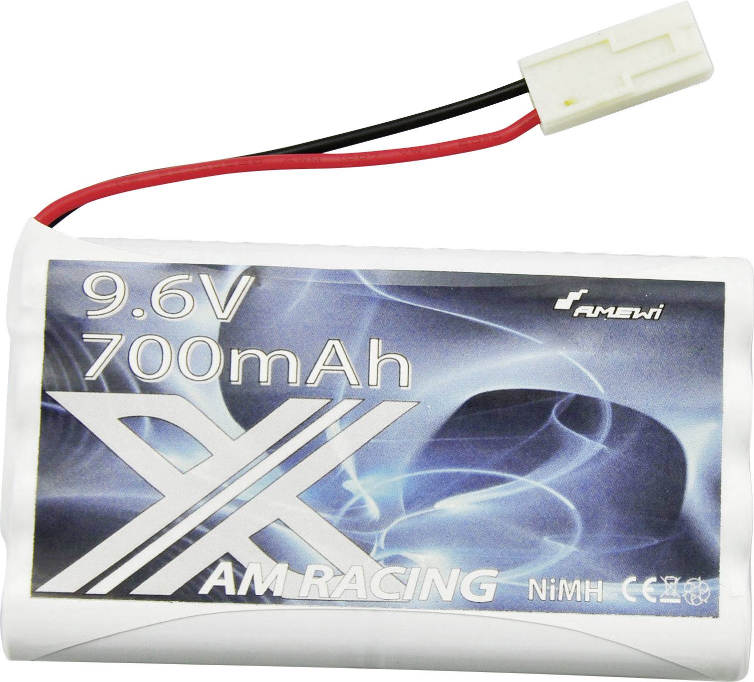 Amewi Modellbau-Akkupack (NiMh) 9.6V 700 mAh Zellen-Zahl: 8 Stick Mini-Tamiya