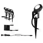 Paulmann Sting 93696 Beleuchtungssystem Plug & Shine LED-Gartenstrahler-Starter-Set 3er Set LED 18W Warmweiß Anthrazit Paulmann Sting 93696 Beleuchtungssystem Plug & Shine LED-Gartenstrahler-Starter-Set 3er Set LED 18W Warmweiß Anthrazit