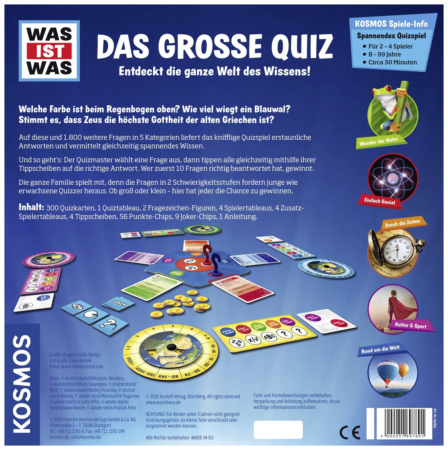 Kosmos WAS IST WAS - Das große Quiz