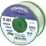 Stannol S321 2,0% 1,0MM SN99CU0,7CD 250G Lötzinn, bleifrei bleifrei, Spule Sn99,3Cu0,7 ORH1 250g 1mm Stannol S321 2,0% 1,0MM SN99CU0,7CD 250G Lötzinn, bleifrei bleifrei, Spule Sn99,3Cu0,7 ORH1 250g 1mm