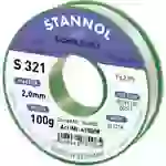 Stannol S321 2,0% 2,0MM SN99,3CU0,7 CD 100G Lötzinn, bleifrei bleifrei, Spule Sn99,3Cu0,7 ORH1 100g 2mm Stannol S321 2,0% 2,0MM SN99,3CU0,7 CD 100G Lötzinn, bleifrei bleifrei, Spule Sn99,3Cu0,7 ORH1 100g 2mm
