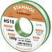 Stannol HS10 2,5% 1,0MM SN99,3CU0,7 CD 100G Étain à souder sans plomb sans plomb, bobine Sn99,3Cu0,7 ROM1 100 g 1 mm