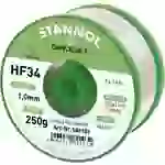 Stannol HF34 1,6% 1,0MM FLOWTIN TC CD 250G Lötzinn, bleifrei Spule, bleifrei Sn99,3Cu0,7 ORM0 250g 1mm Stannol HF34 1,6% 1,0MM FLOWTIN TC CD 250G Lötzinn, bleifrei Spule, bleifrei Sn99,3Cu0,7 ORM0 250g 1mm