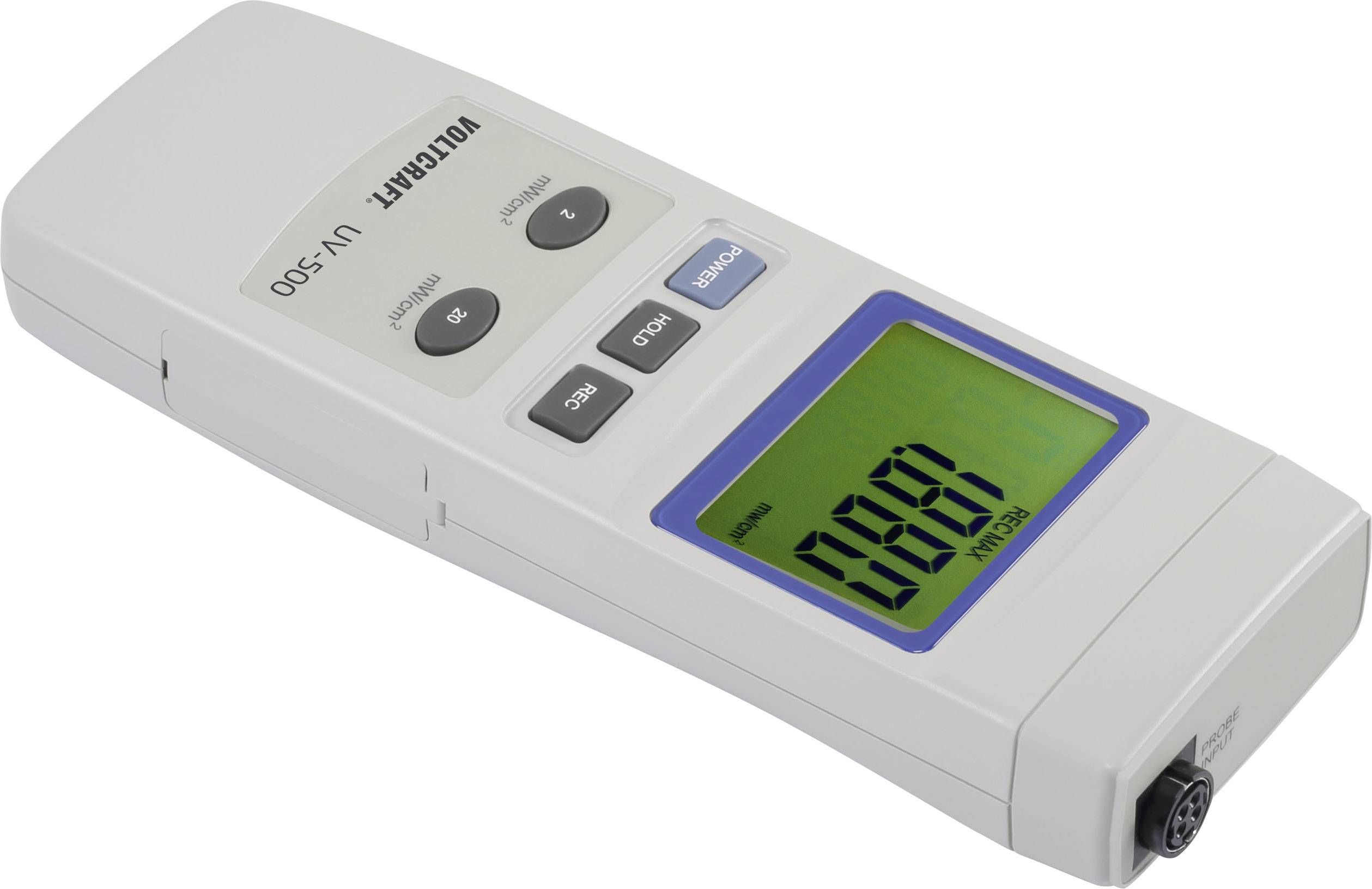 VOLTCRAFT VC-8330305 UV-500 UV-Messgerät 0.002 - 19.99 mW/cm²