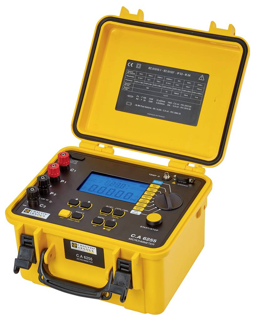 Chauvin Arnoux C.A 6255 Mikroohmmeter