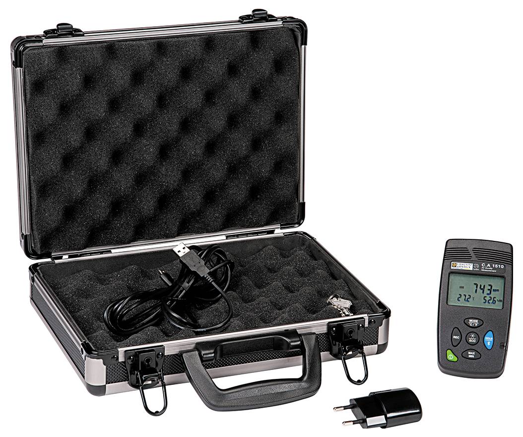 Chauvin Arnoux C.A 1510schwarz Kohlendioxid-Messgerät 0 - 5000 ppm mit Datenloggerfunktion